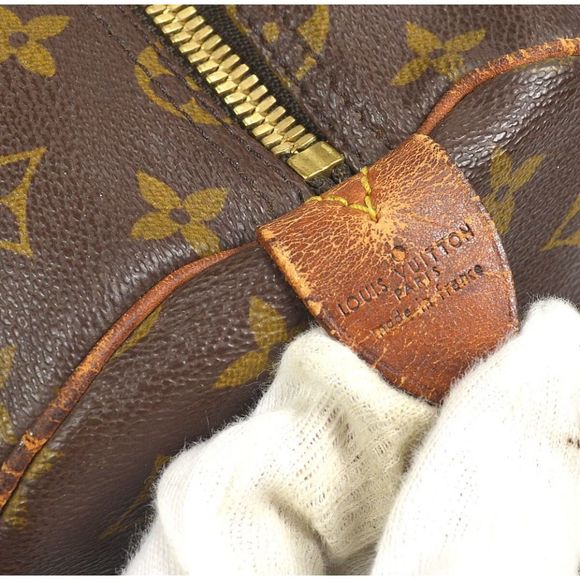 LOUIS VUITTON KEEPALL 60 TRAVEL HAND BAG PURSE MONOGRAM M41422 828SD 22866 - Picture 7 of 12